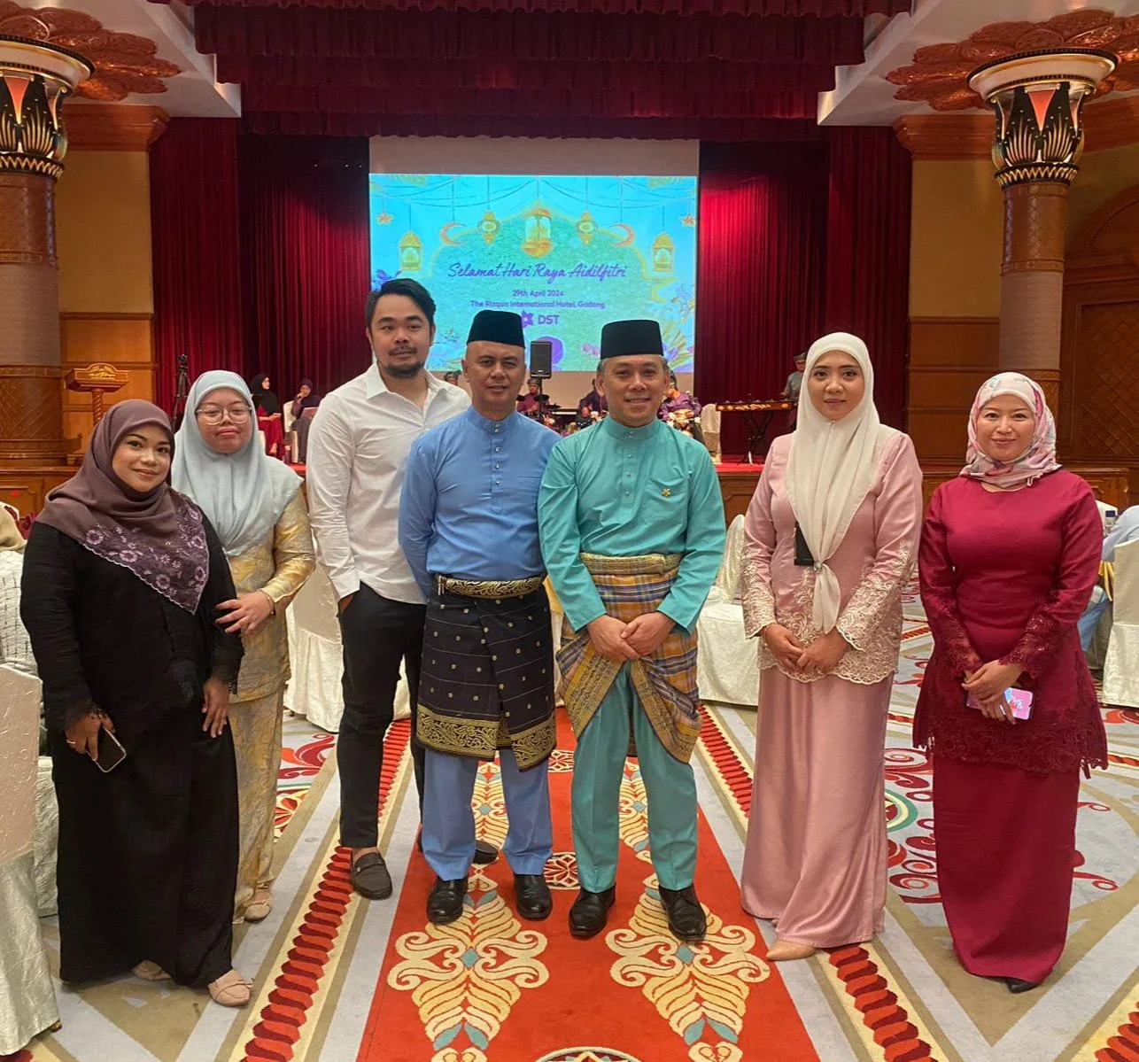 With Radin Sufri Radin Basiuni - CEO of DST