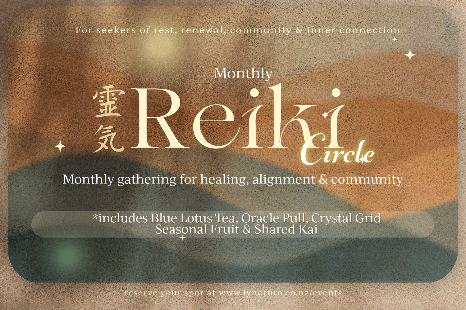 Monthly Reiki Circle (Copy)