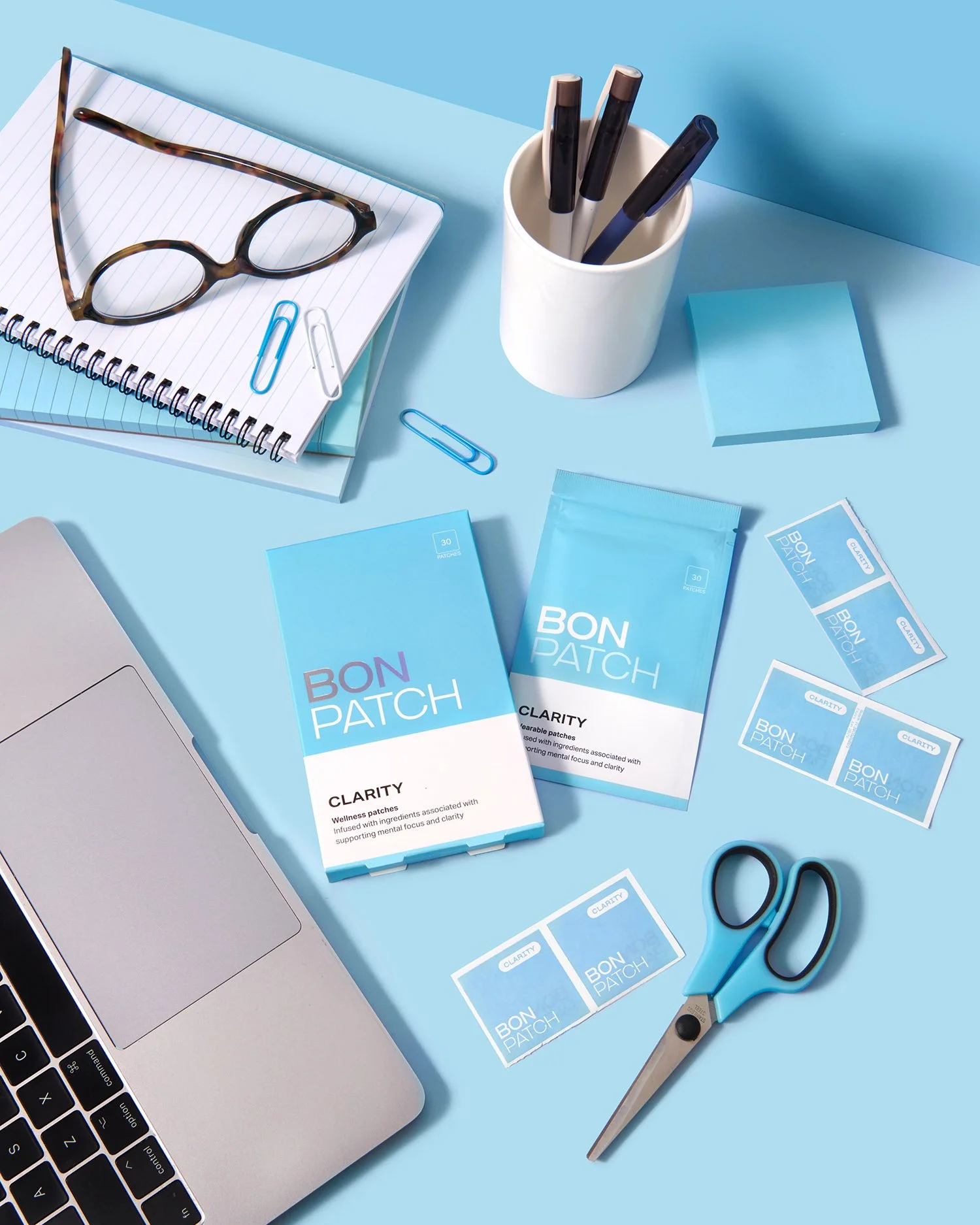 Bonwellness-patch-product-photography-blue-office-lifestyle-skincare-1.jpg