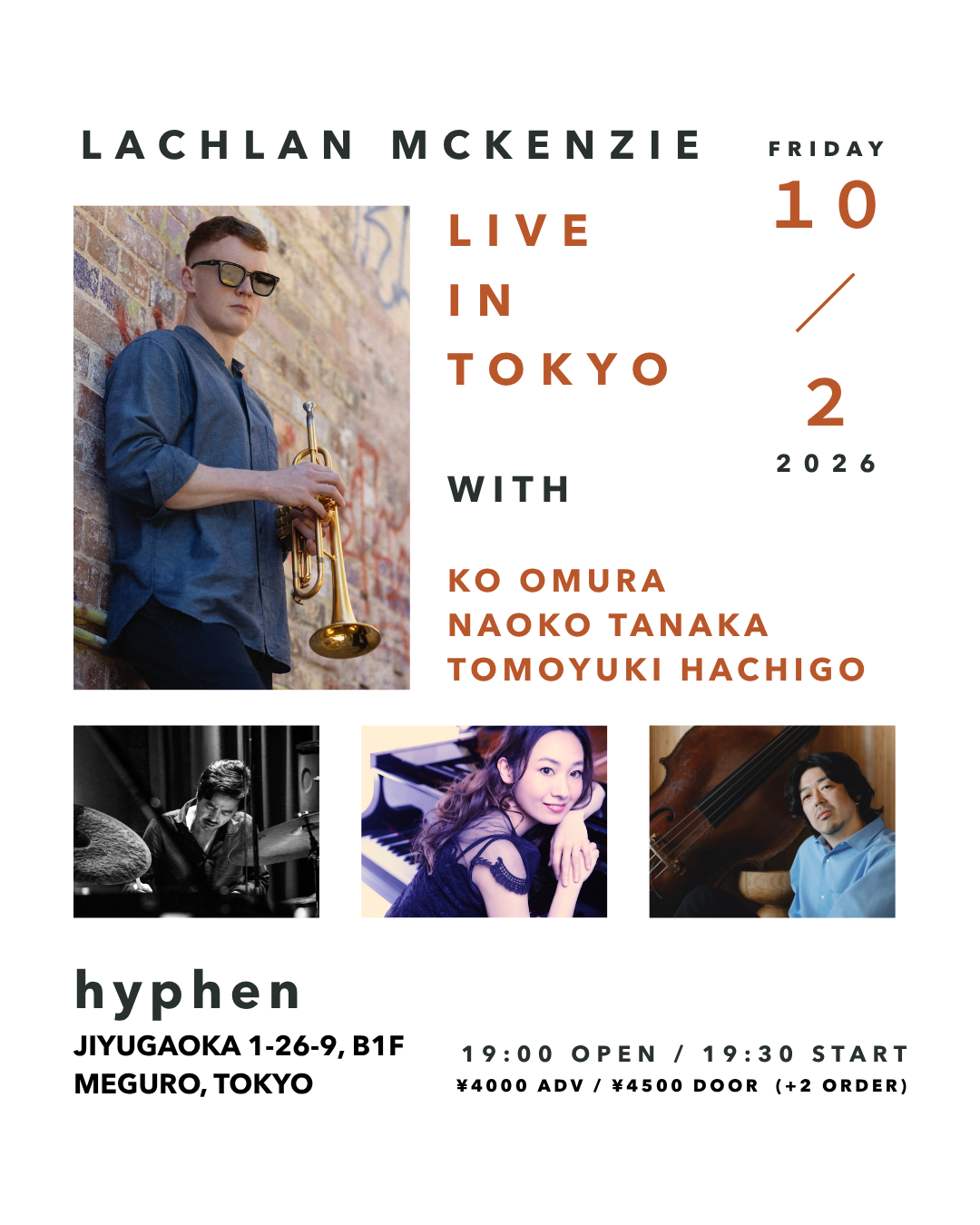 Lachlan McKenzie Live in Tokyo