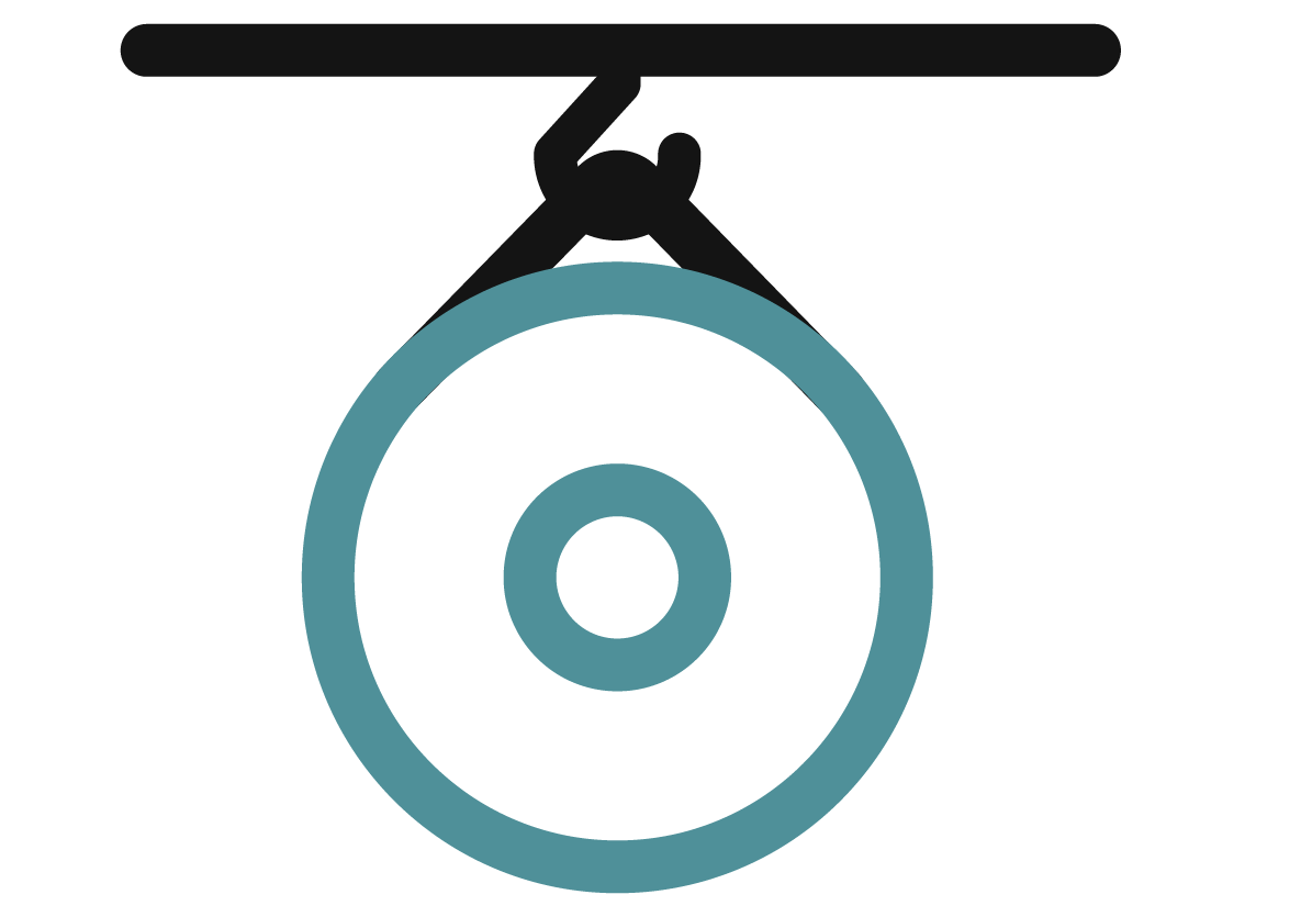 Daga Steel Weight Measurement Icon