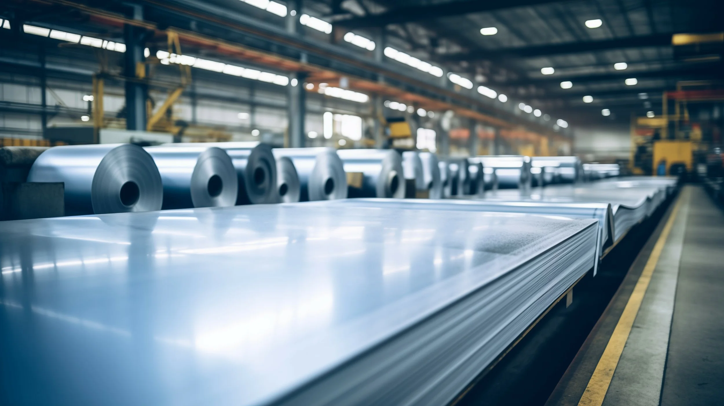 Daga Steel's Steel Processing Facility in Chennai, India