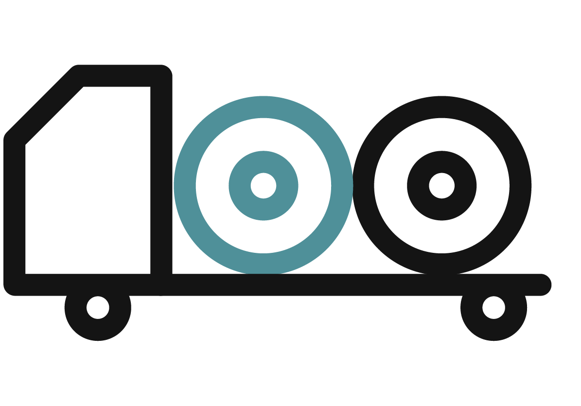 Daga Steel Delivery Icon