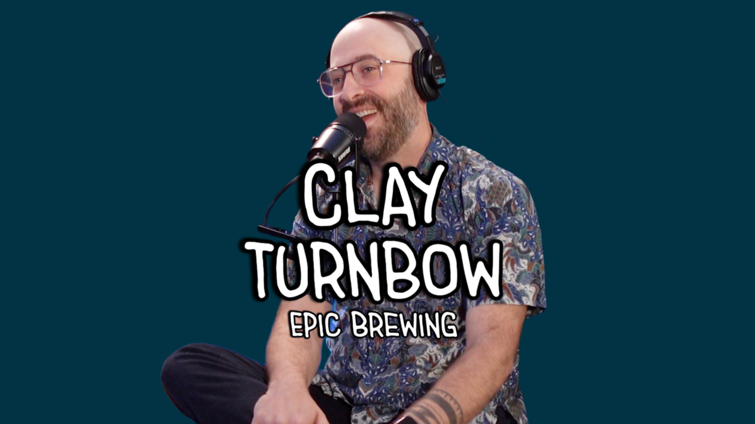 Portrait of Clay Turnbow, the head brewer from Epic Brewery guest on the Where To Get Started podcast