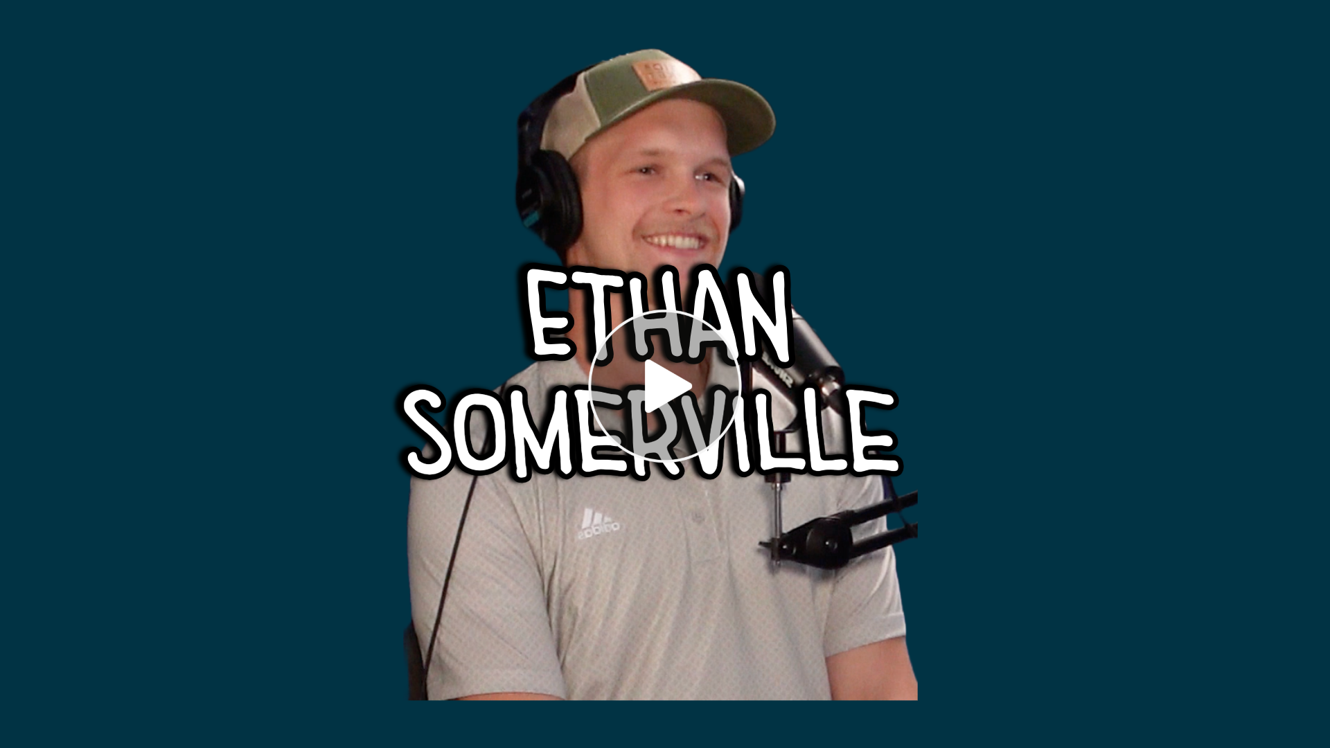 Portrait of Ethan Somerville. A butcher as a guest on the Where to Get Started Podcast.