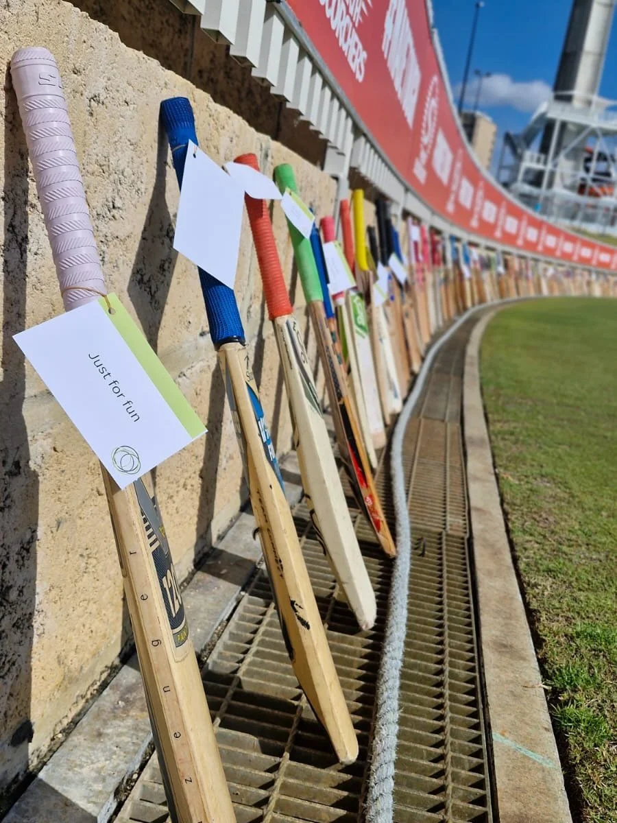 Last week we had the pleasure of supporting our good friends at @teamconnectwa at their Annual Gala Day 🏏 Each participant was gifted their own cricket bat, donated as part of our Equip for Sport program &hearts;️| 📍Wajuk