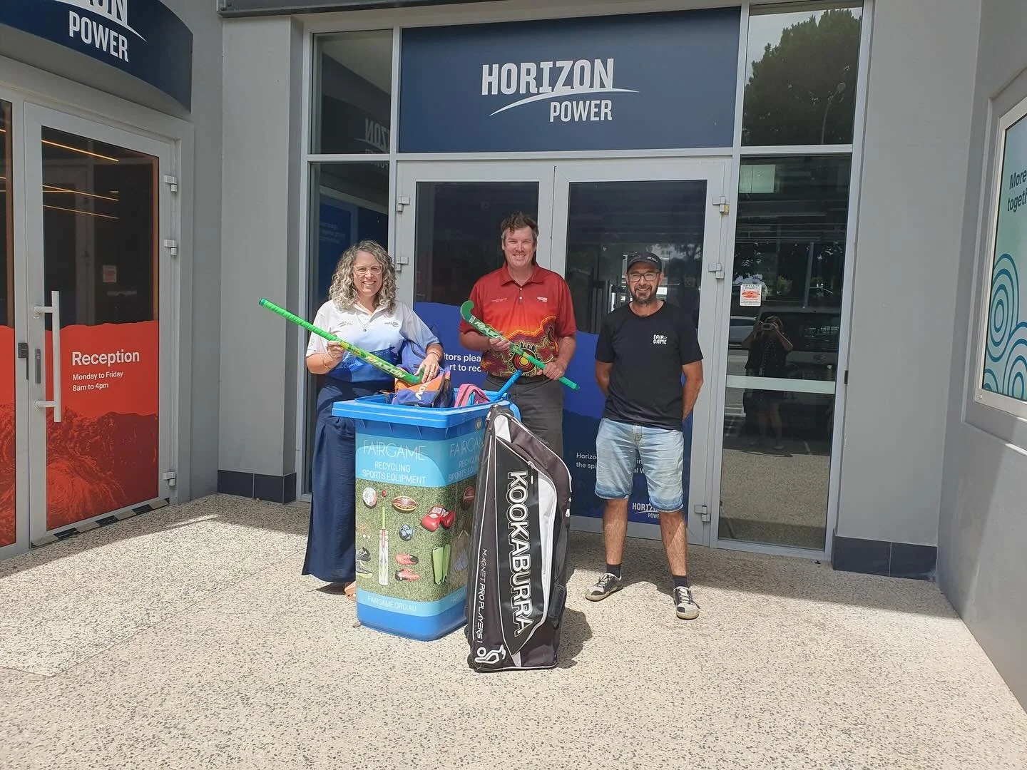 Proudly backed by @horizon_power 💪🏽 Not only do these legends support our Fit &amp; Healthy in the Outback program across WA, they regularly host donations drives, donating pre-loved sports equipment to our Equip for Sport program 🏑 This equipment