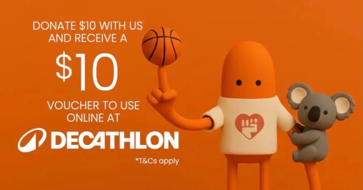 Our friends at @decathlonau believe sport brings out the best in people and they would like to reward their customers who support Fair Game&rsquo;s Equip for Sport program making sport more accessible 🥳 Make a $10 donation to Fair Game through the T