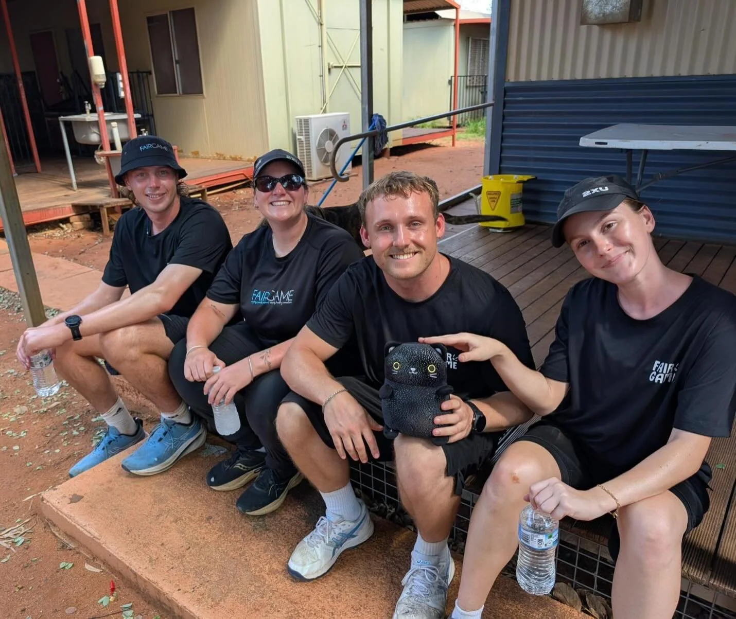 Last month our team had the pleasure of visiting the beautiful communities of Warralong, Strelley and Yandeyarra to run our Fit &amp; Healthy in the Outback program ☀️ Along with running our Game On! and Healthy Communities activities with local yout