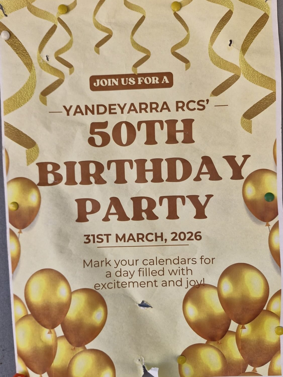 Happy Birthday Yandeyarra Remote Community School! 🥳 On March 31 our CEO Nicki travelled to Yandeyarra to help celebrate 50 years of this beautiful school &hearts;️ We are very privileged to visit this Pilbara community several times per year and we