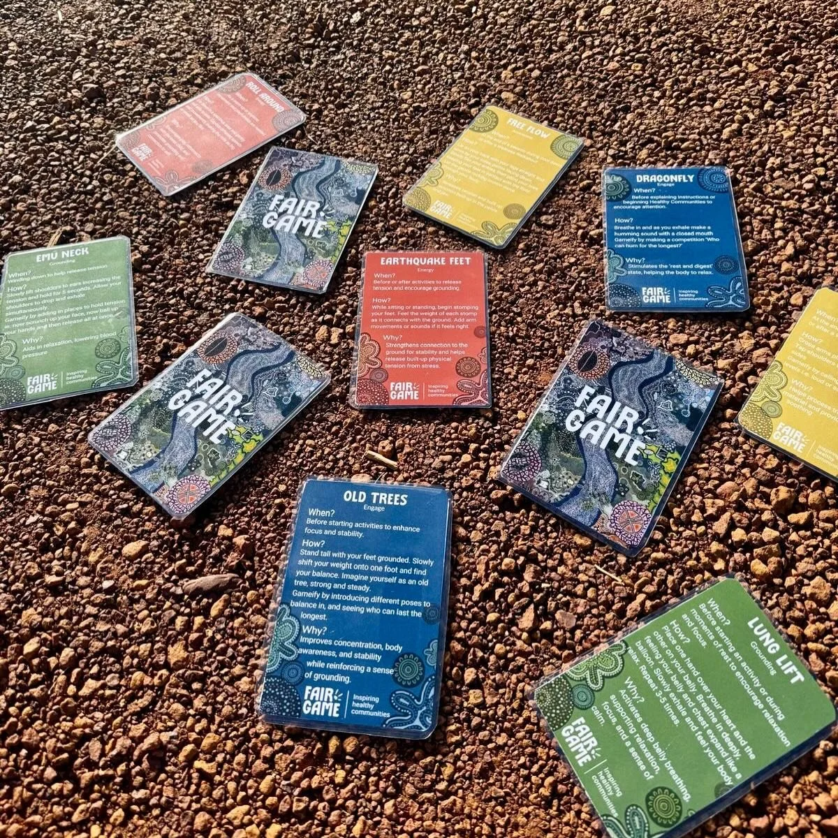 Mindful Movement in the Kimberley 🧘🏽 Supported by a generous donation from the AOJ Woods Foundation, this unique program has proved to be very successful through the latest trips to the East Kimberley communities of Balgo and Mulan 🙏🏽 Our team ha