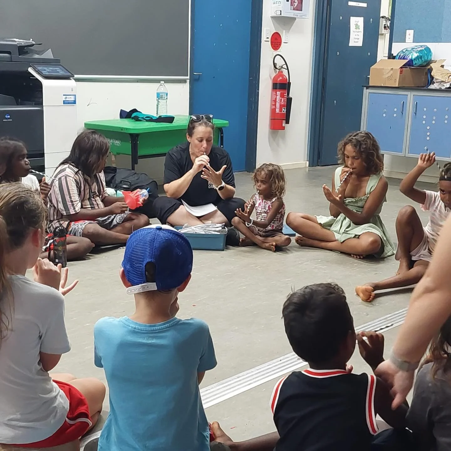 Healthy Lungs in Strelley! 🫁 Last month our team had the pleasure of visiting several beautiful Pilbara communities, running our Fit &amp; Healthy in the Outback program 💪🏽 Our Healthy Lungs program was a big hit in Strelley, which is designed to 