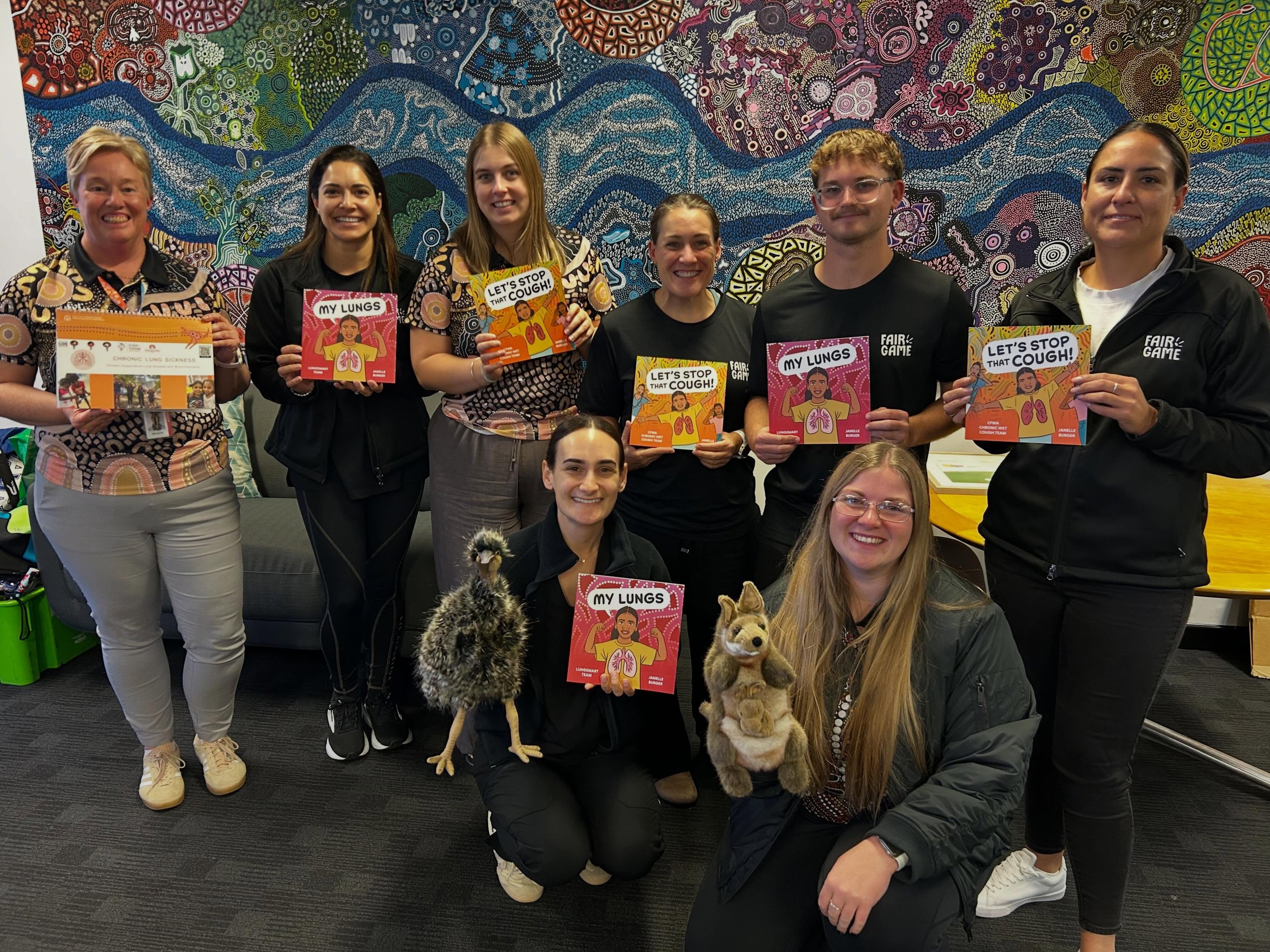 Healthy Lungs! 🫁 Last week our team had the pleasure of attending a workshop hosted by @lungsmart to learn all things wet cough including key messaging and how this aligns with our Healthy Lungs program 👍🏼 The training was very informative and we 