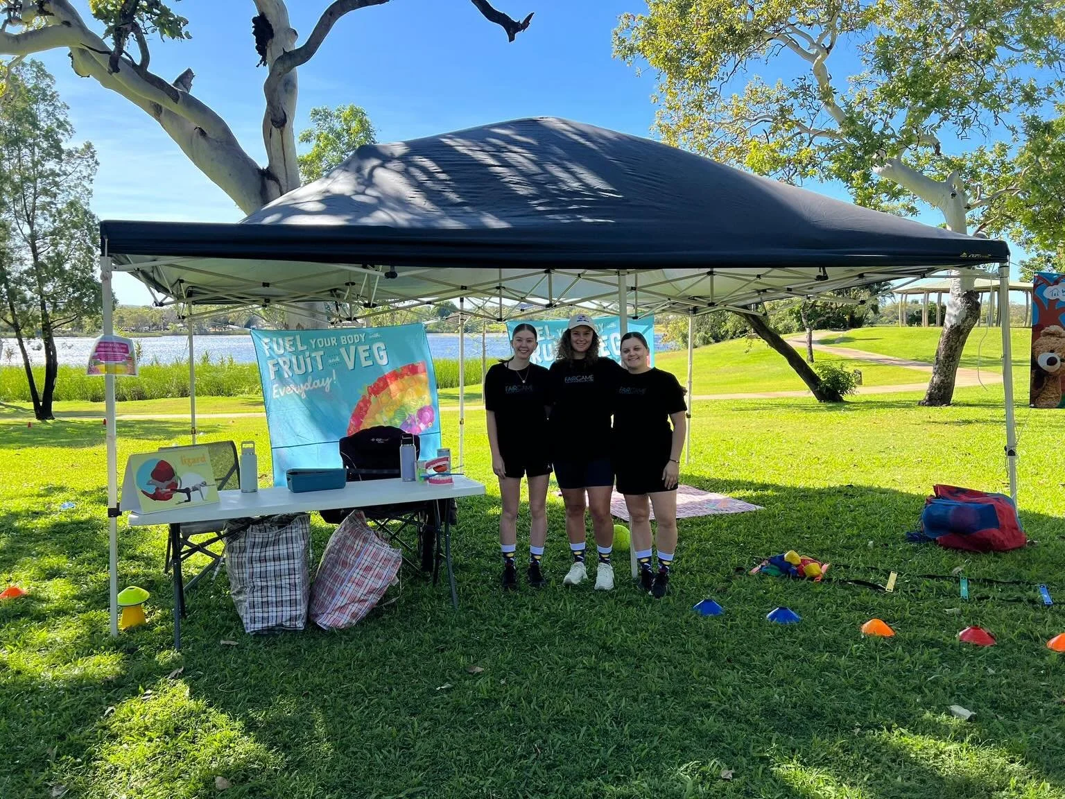 Yesterday our Kununurra team headed down to the local Teddy Bears Picnic run by @knx.house 🧸 It was a delight to be invited to connect further with the Kununurra community and meet some younger faces who we may see at our Game On! Afterschool progra
