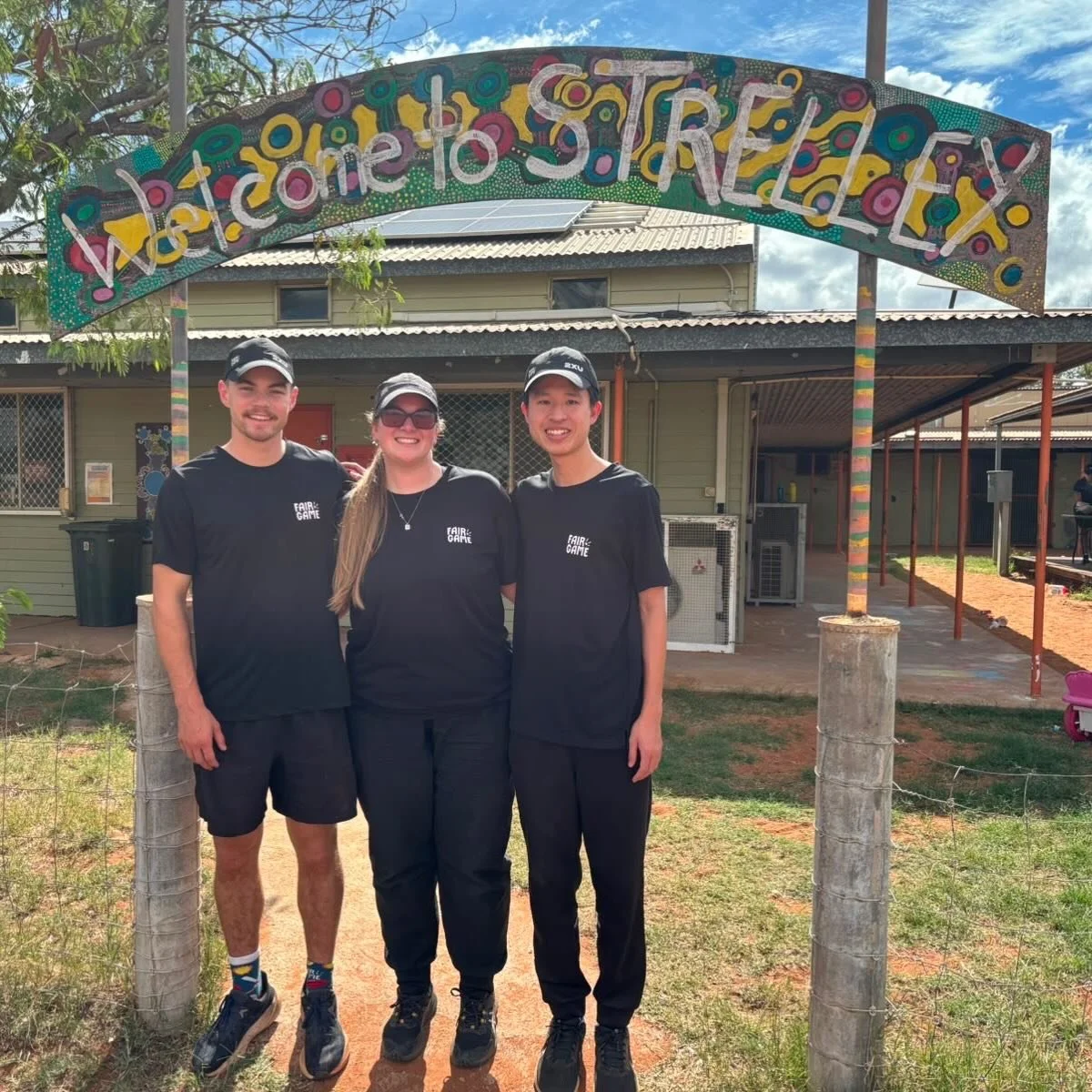 It&rsquo;s all smiles in sunny Strelley! 🌞 This week our team are in the Pilbara running our Fit &amp; Healthy in the Outback program in Yandeyarra, Strelley and Warralong 💪🏽 Highlights have included community cook ups of healthy burgers and veggi