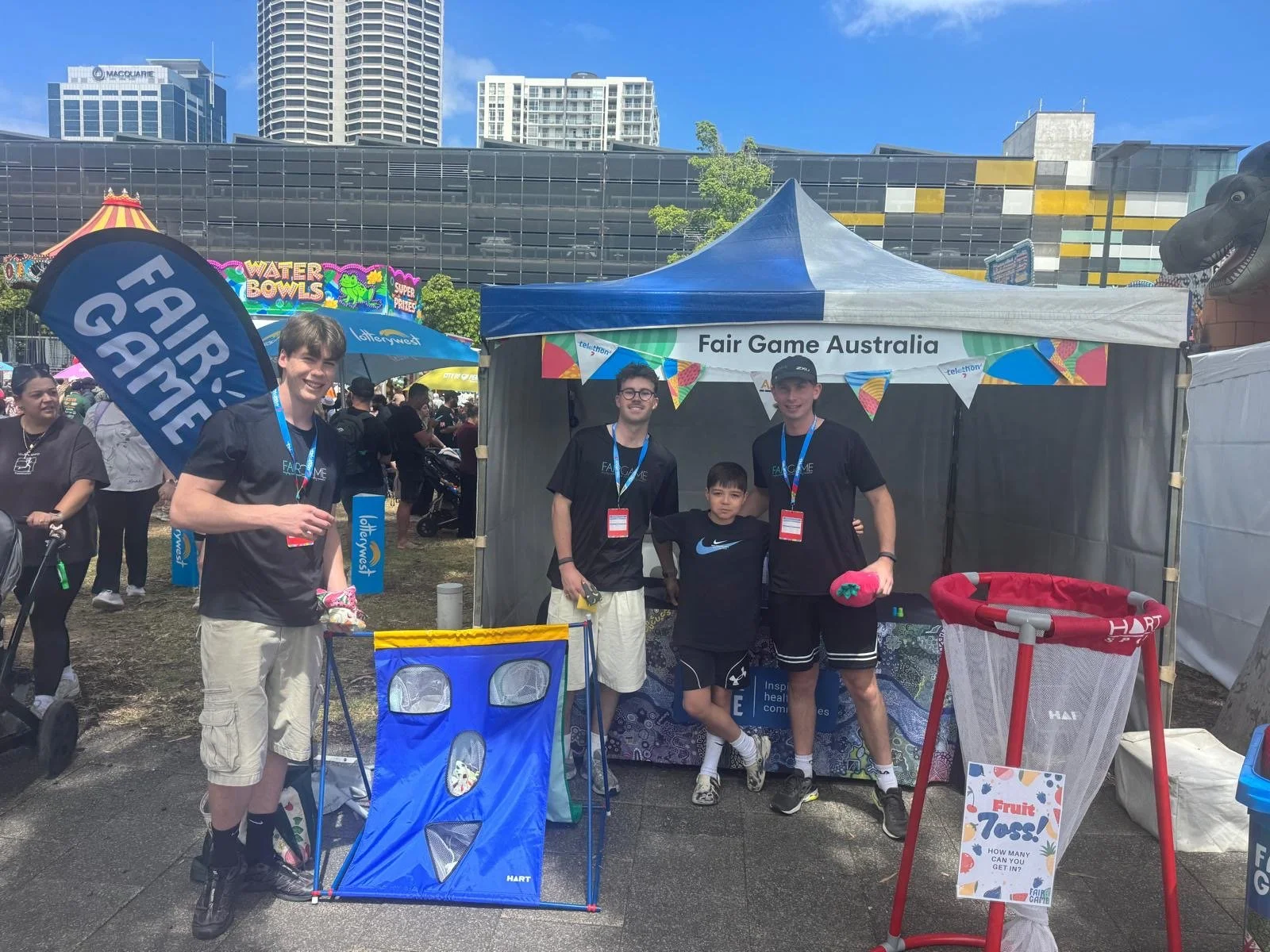 Fair Game Fun at Telethon