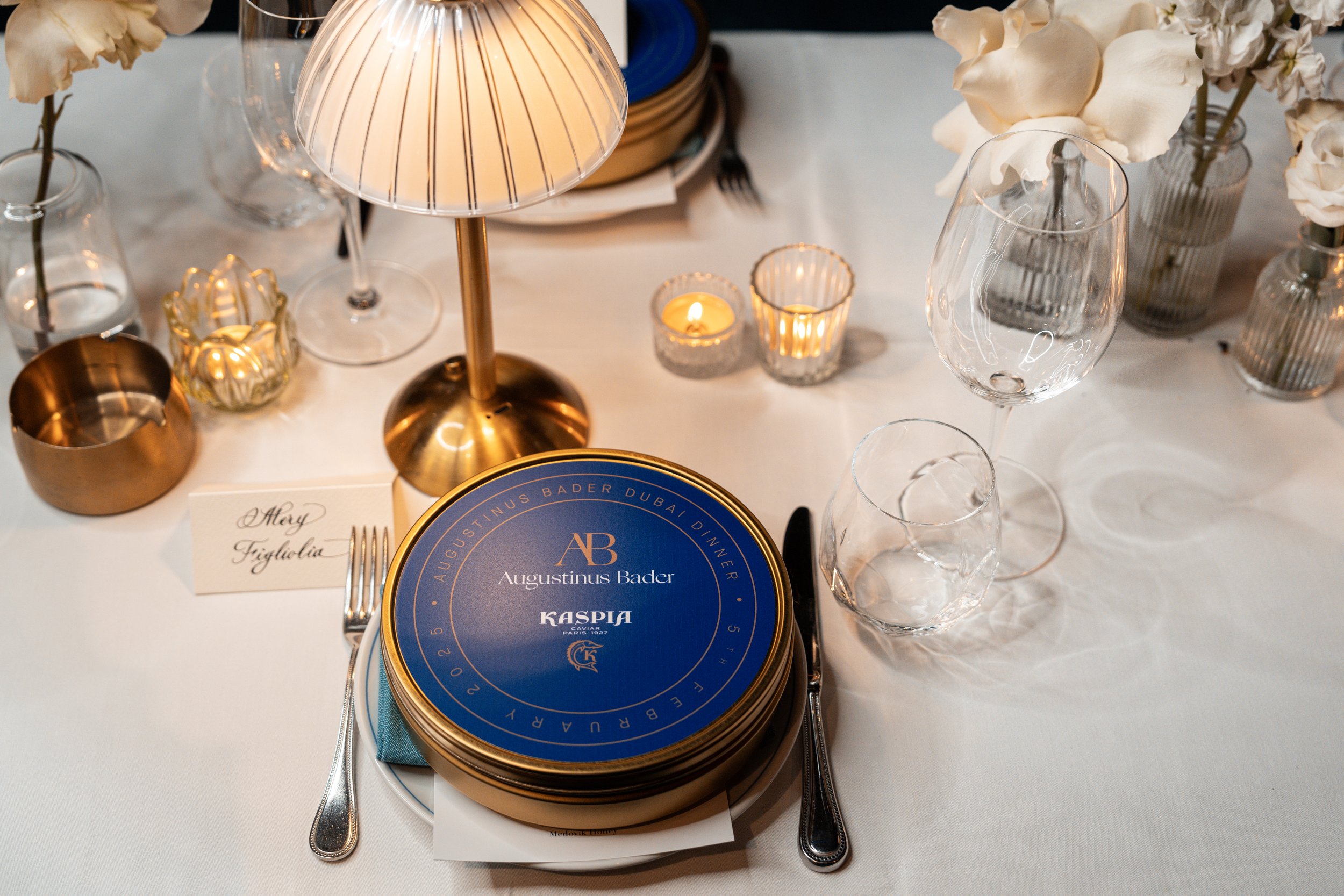 Augustinus Bader Dinner, Dubai UAE
