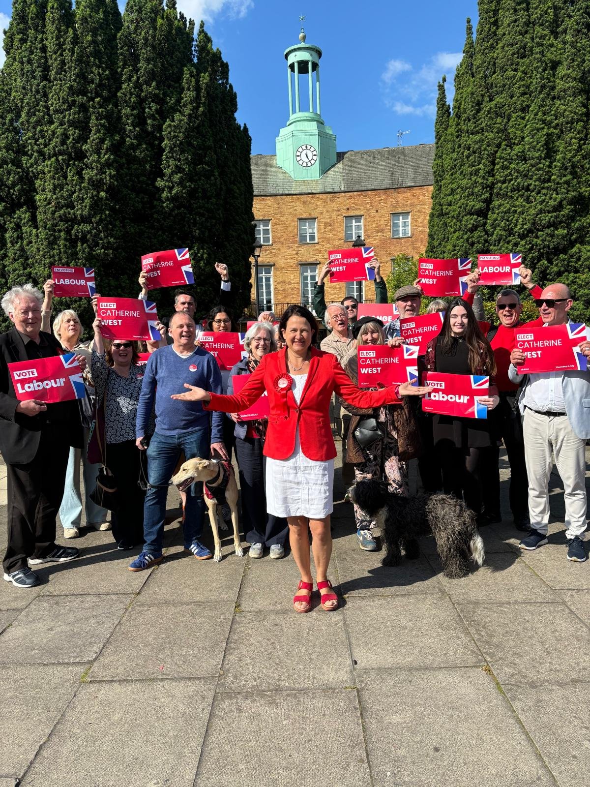 Canvassing in Friern Barnet