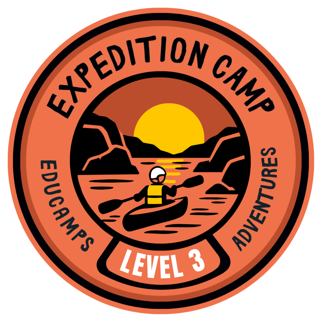 An adventure patch for our New Forest Expedition Camp (Level 3) for teenagers ages 14-17