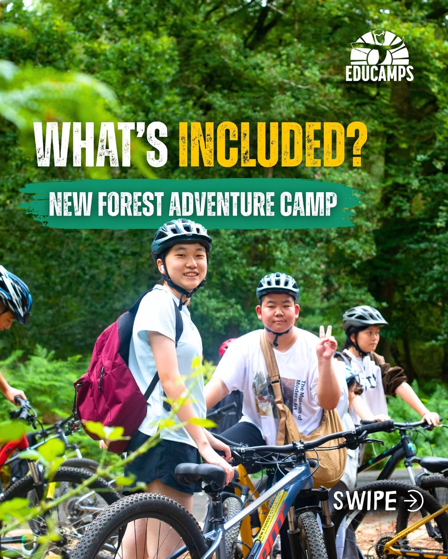 What&rsquo;s included at our New Forest Adventure Camp / Adventure Only Camp? 👀⛺️

Explore everything included in our 2-week programme, with flexible 1 or 2-week bookings.

Ready to book your adventure?👇
www.educampsadventures.co.uk

#SummerCamp #O