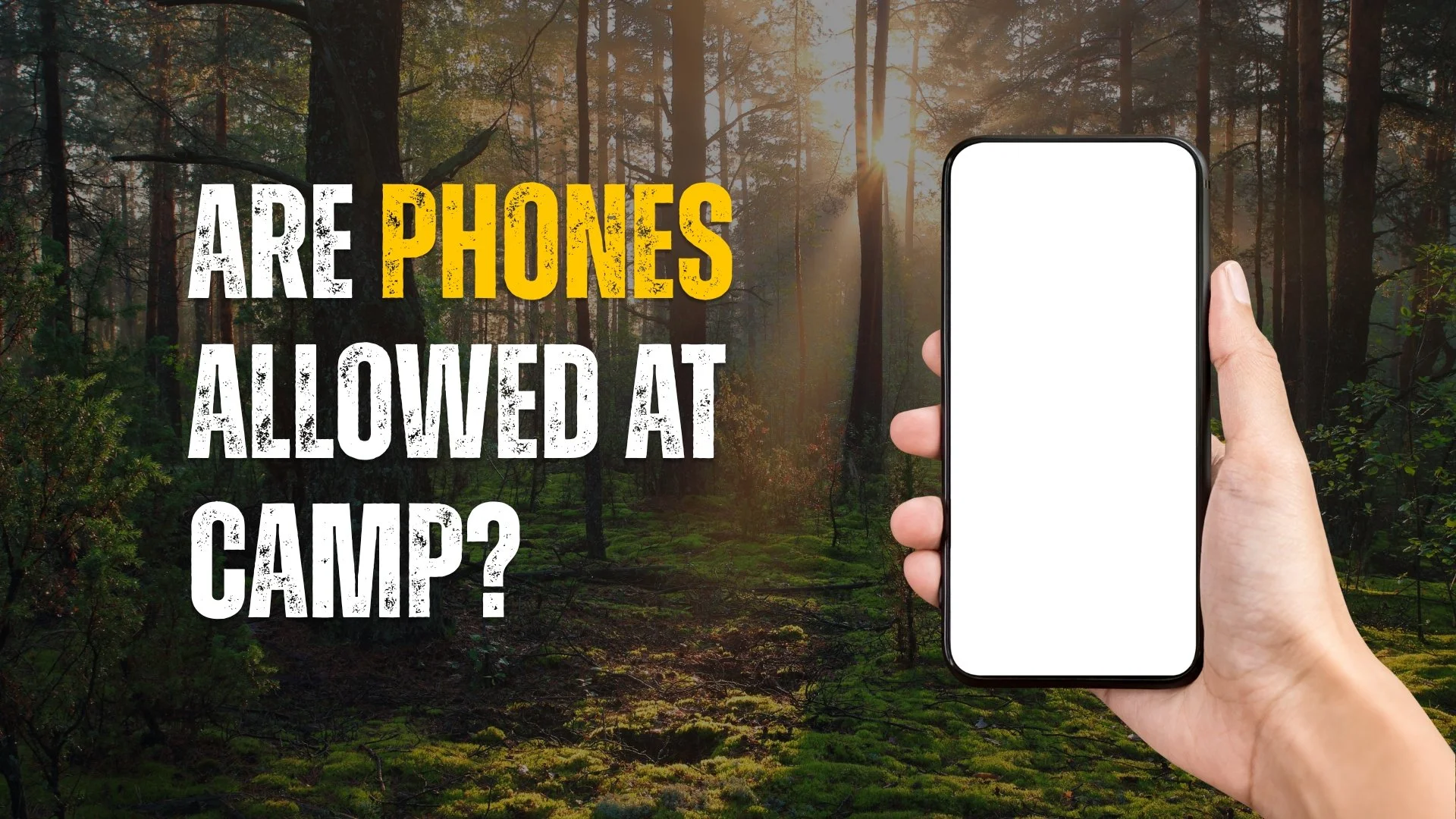 Are Mobile Phones Allowed at our camps? 📲✅🚫