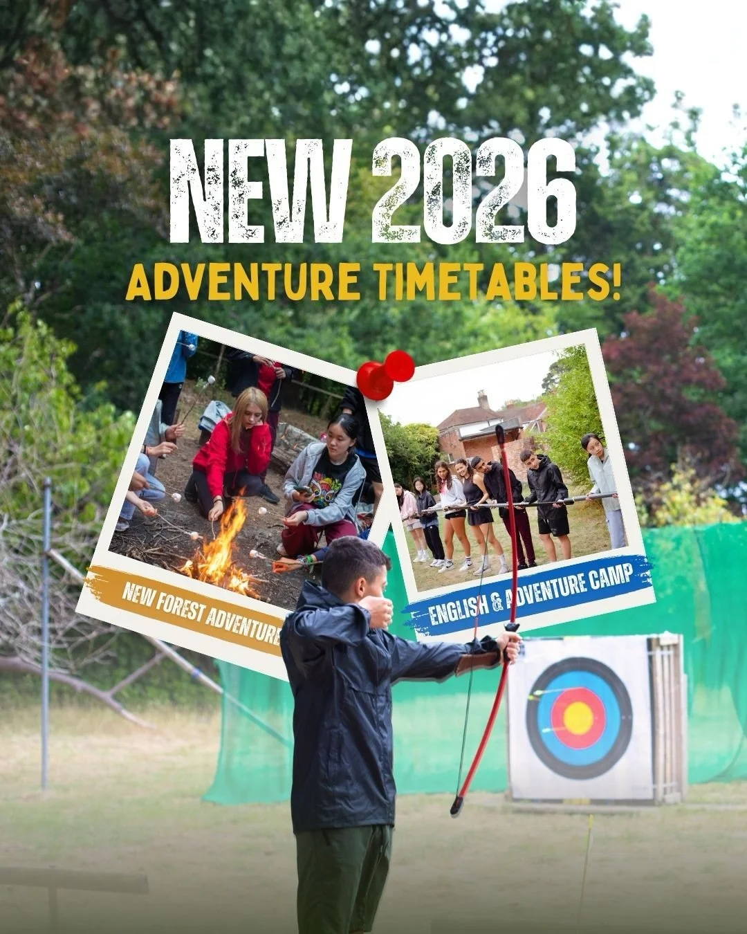 New timetables are here! 🚀

Our English &amp; Adventure and Adventure Only programmes for 2026 are now live

Everything is carefully planned to build confidence, create real experiences and keep students engaged from start to finish.

Perfect for ag