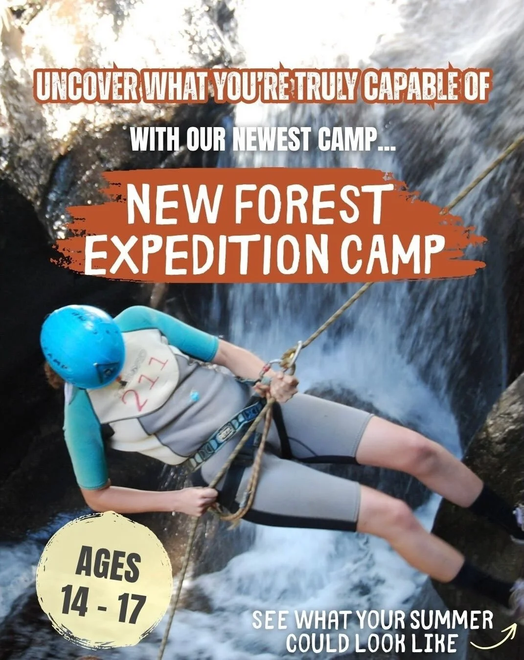 This is where real adventure begins! 🌲🧗&zwj;♀️🌊

☀️Ready to level up your summer? Join us on our newest and most adventurous expedition camp and try new and exhilarating activities.

With a mix of tree-top fun at our Foxlease camp and coastal clim