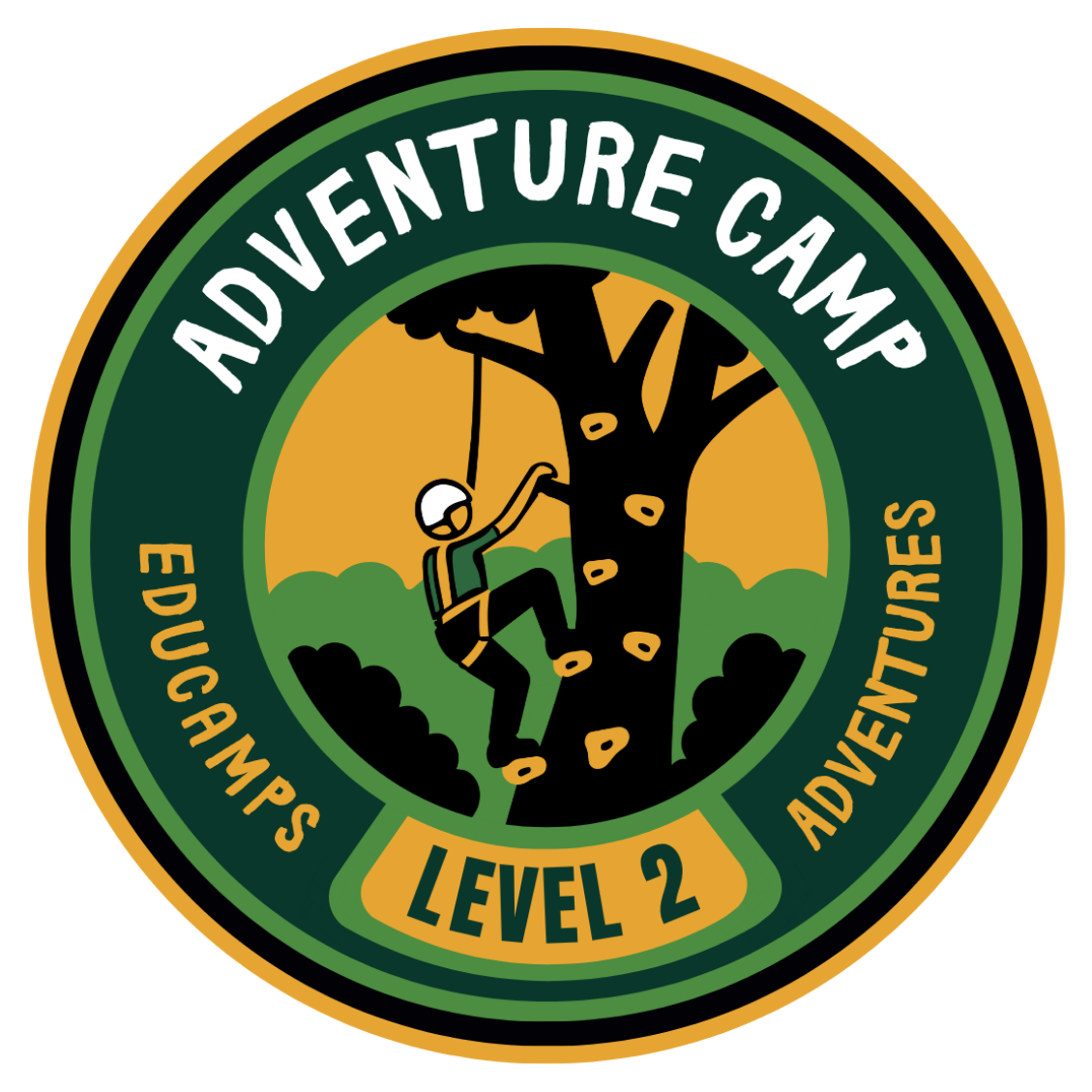 A level 2 adventure patch for our New Forest Adventure Camp for ages 12-17