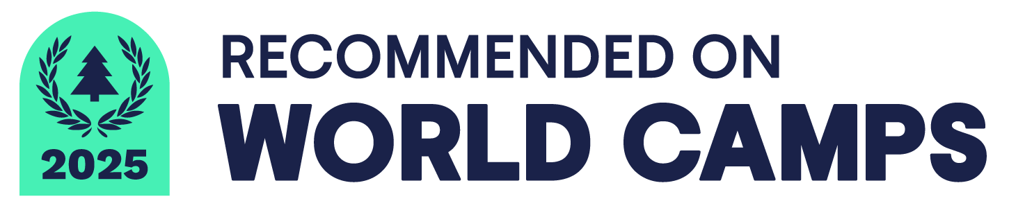 Logo indicating the recommendation of a World Camps programme in 2025. World Camps recommend Educamps Adventures.