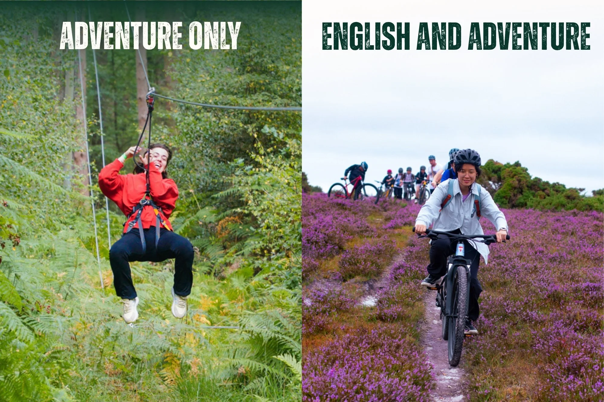 Adventure only vs English and adventure