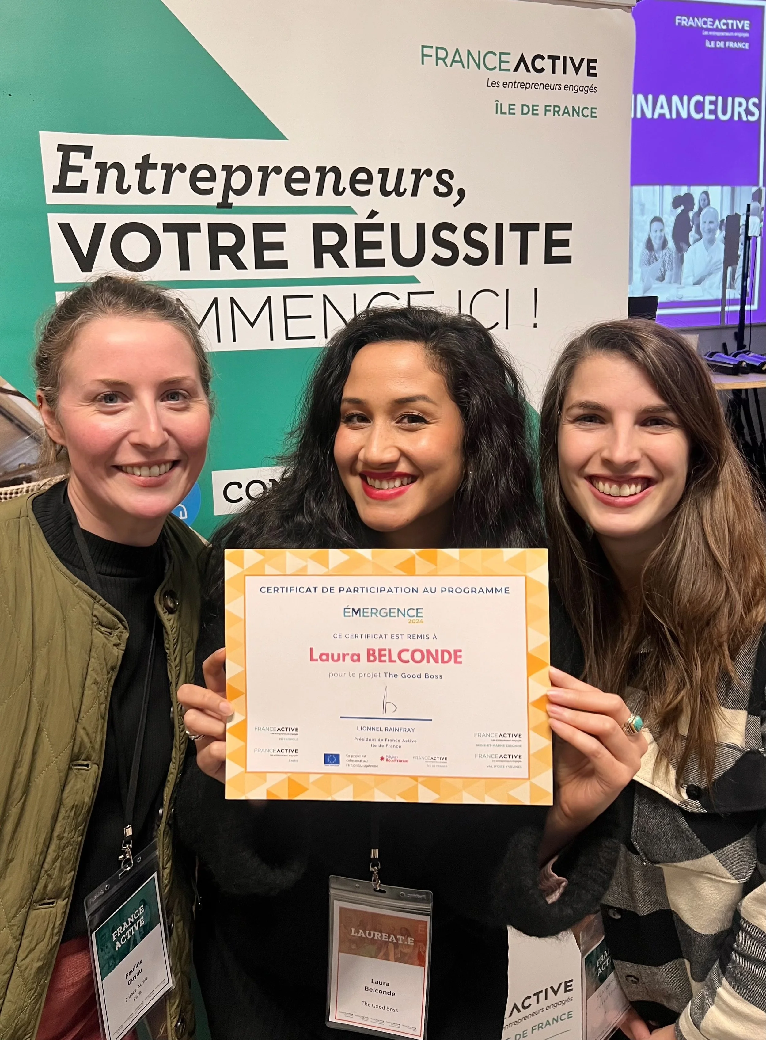 Certificat d'accompagnement par Paris Initiative Entreprise