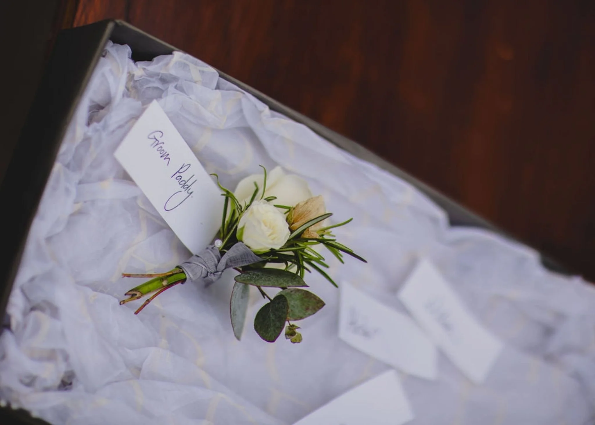 Grooms Buttonhole - Church and Private Marquee Wedding - Wedding Florist - The Rarified.jpg