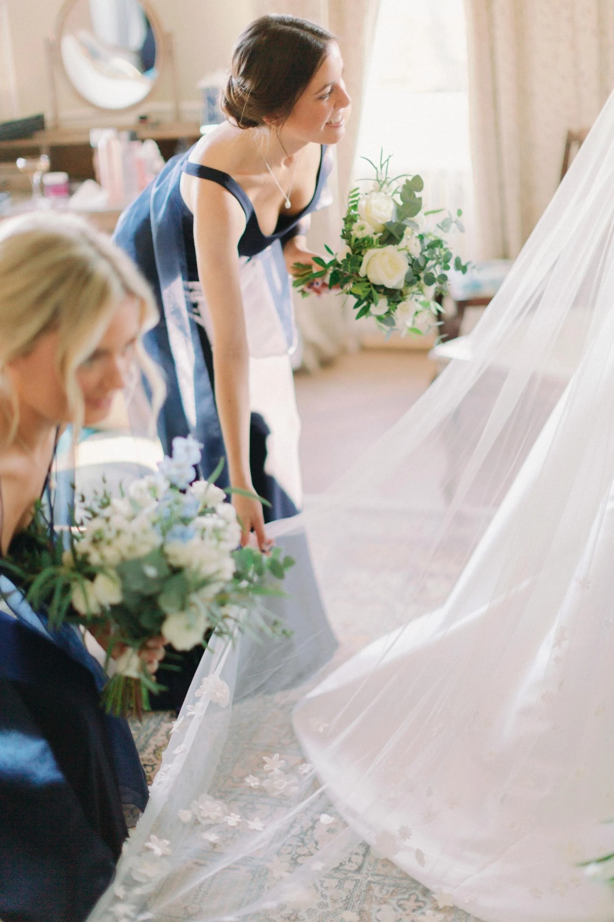 Bridesmaid's Bouquets - Middleton Lodge Wedding - The Rarified.jpg