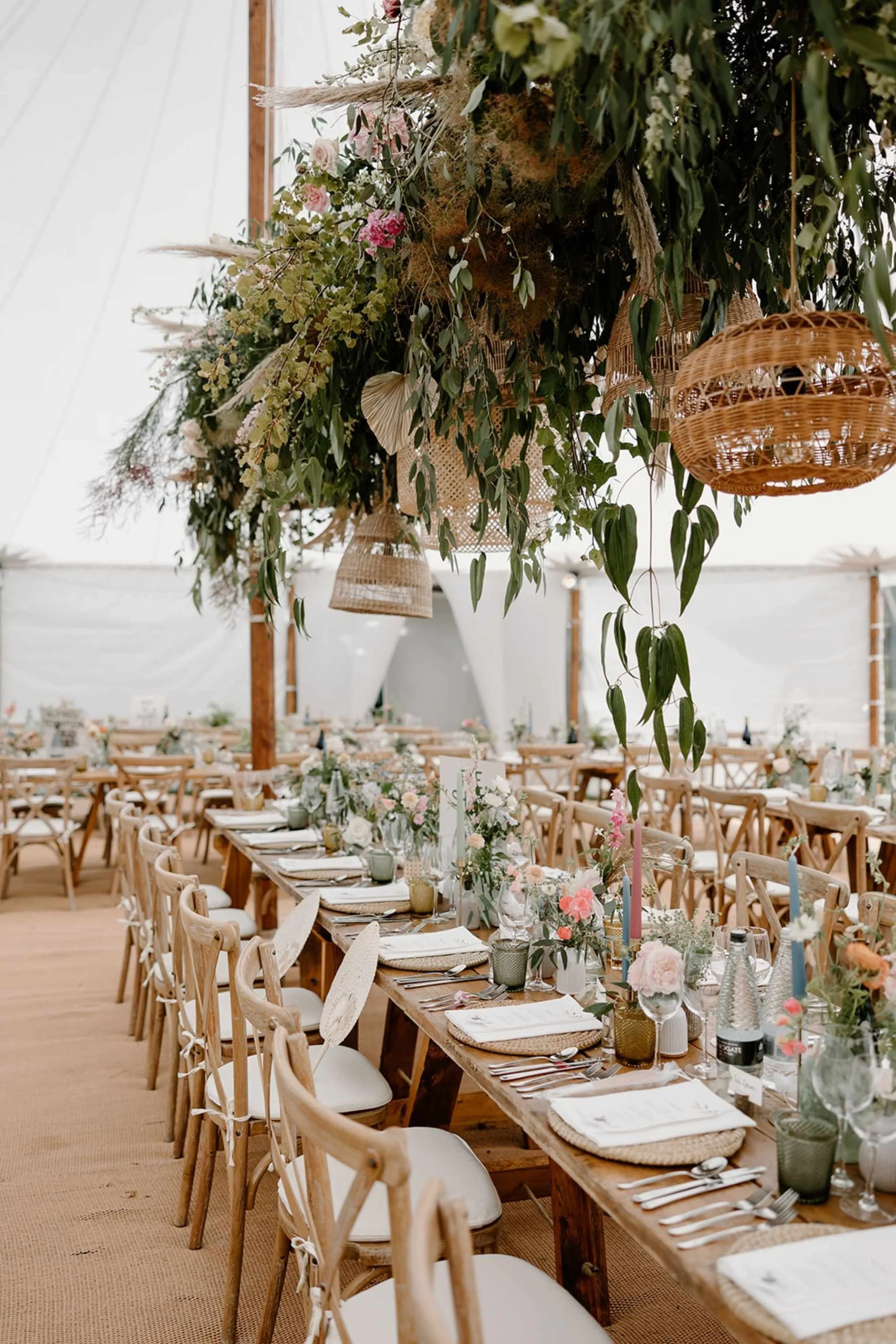 Boho Wedding Florals - Marquee Wedding - Wedding Florist - The Rarified.jpg
