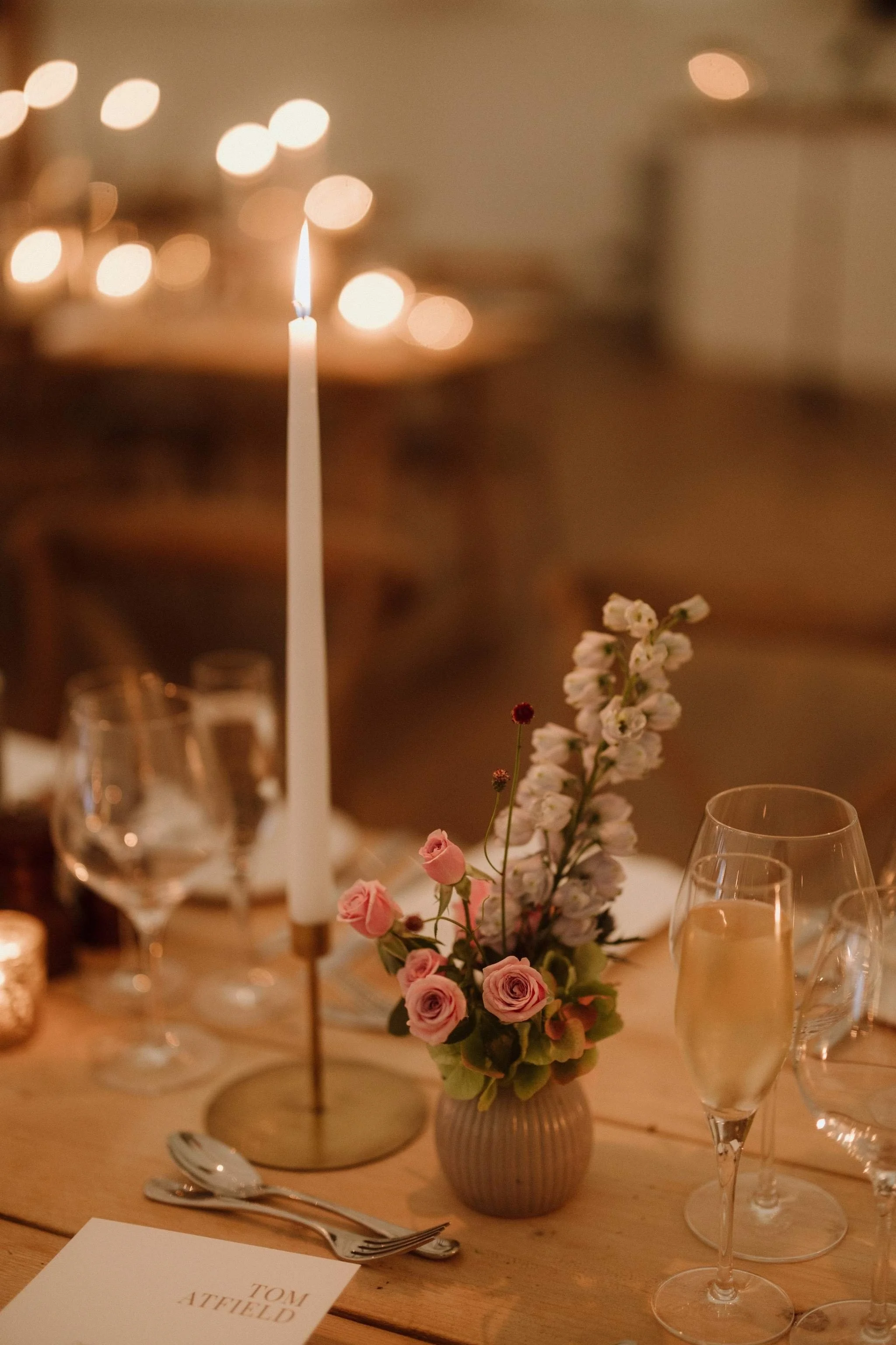 Table Bud Vases - Wedding Flowers - Marquee Wedding - Middleton Lodge - Joanna Cairns at The Rarified.jpg