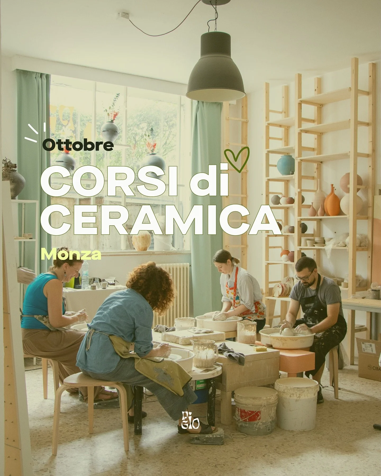 🎉 Nuovi corsi di ceramica in partenza a Ottobre!

Sia che tu sia alle prima armi o che sia un ceramista navigato, c&rsquo;&egrave; il corso di tornio adatto a te!

 ✨🏺 La maggior parte dei gruppi &egrave; pensata proprio per chi ha un livello base 