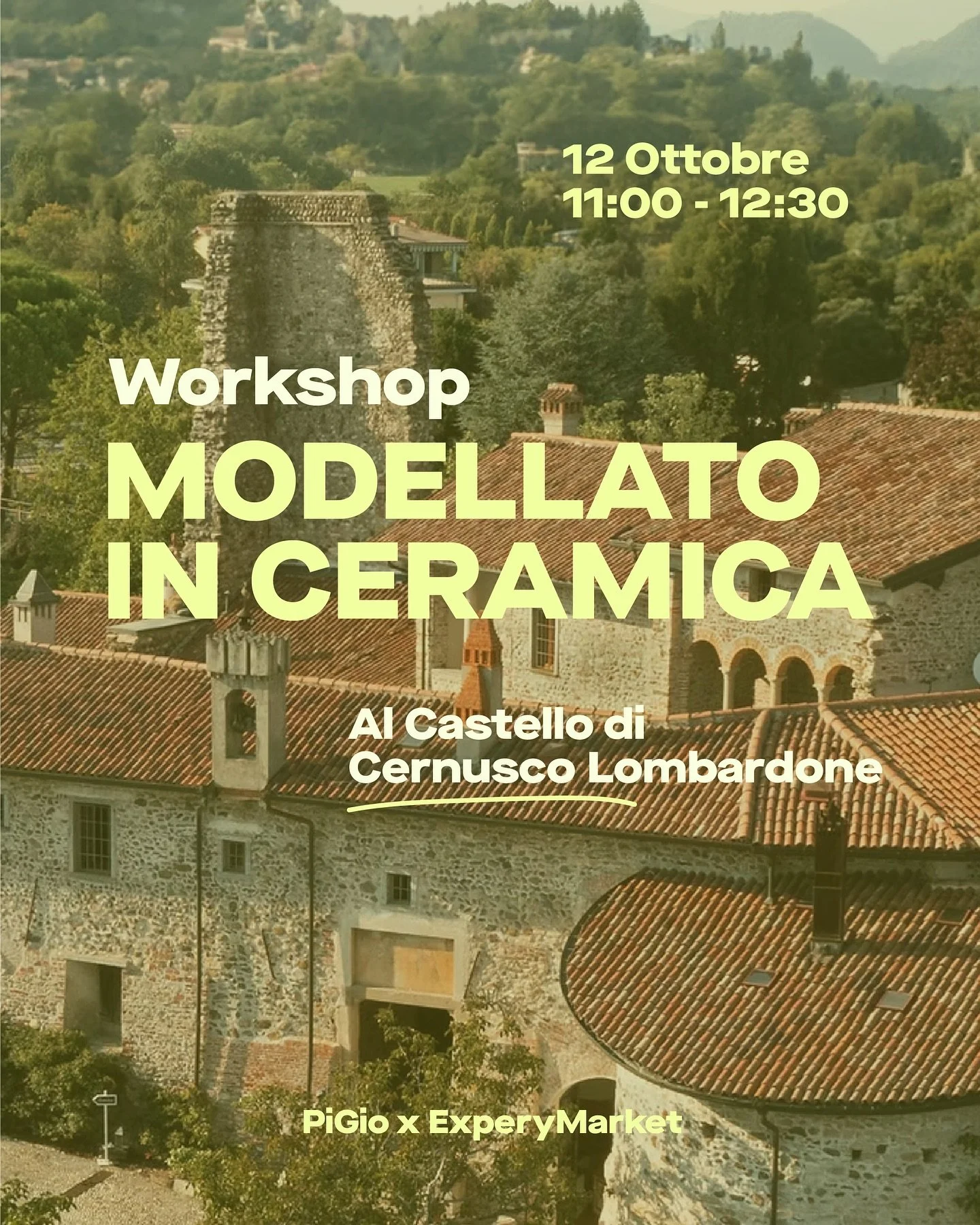E se lo facessimo in un castello? 🏰

Siamo abituati a pensare alla ceramica come un&rsquo;arte da praticare in uno studio, &ldquo;a bottega&rdquo;&hellip;
Ma se questa volta la portassimo in un castello, vi piacerebbe? 😌

Sabato prossimo, in concom