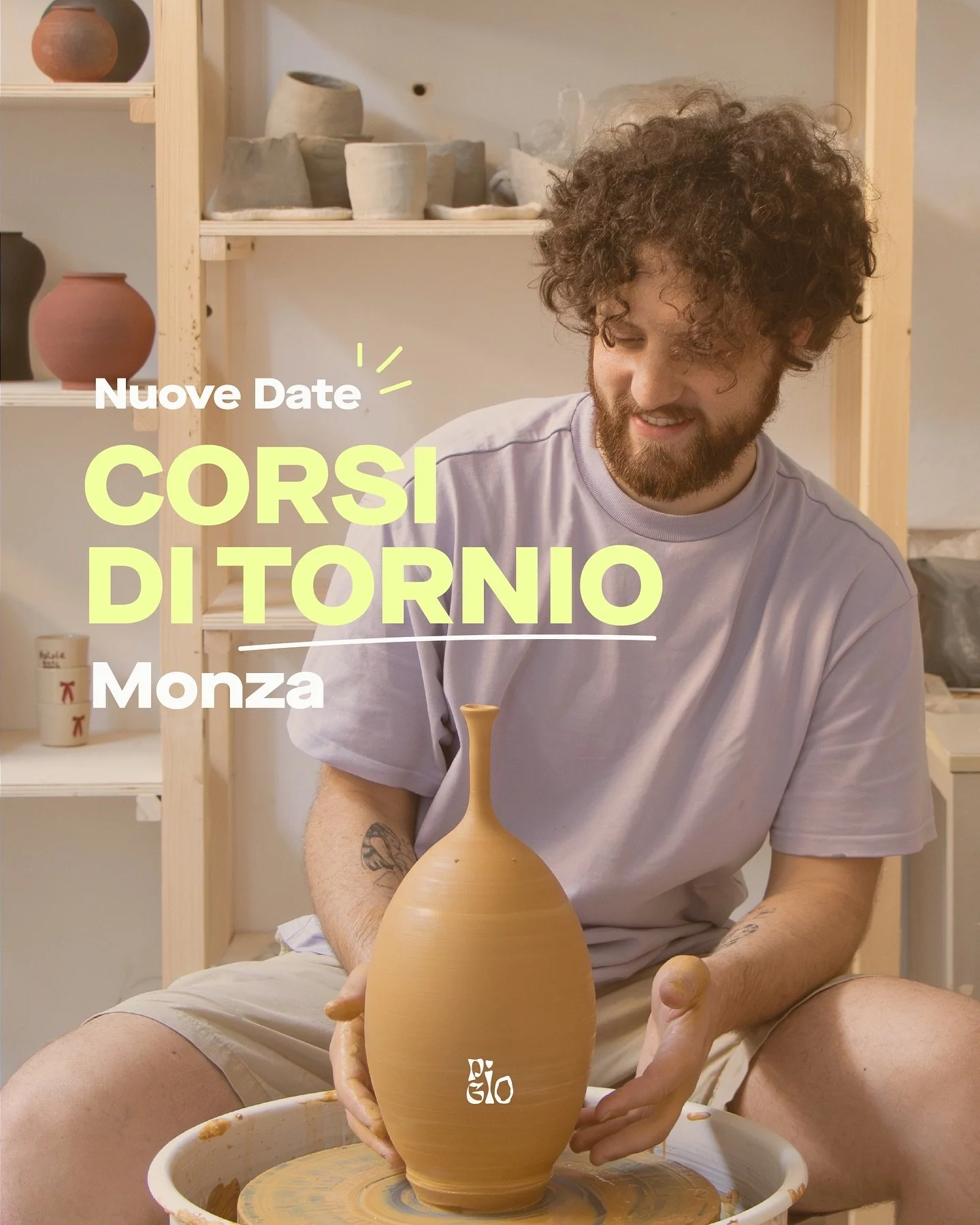 🎉 Nuovi Corsi di Ceramica in partenza!

Sia che tu sia alle prima armi o che sia un ceramista navigato, c&rsquo;&egrave; il corso di tornio adatto a te!

✨🏺 La maggior parte dei gruppi &egrave; pensata proprio per chi ha un livello base o intermedi