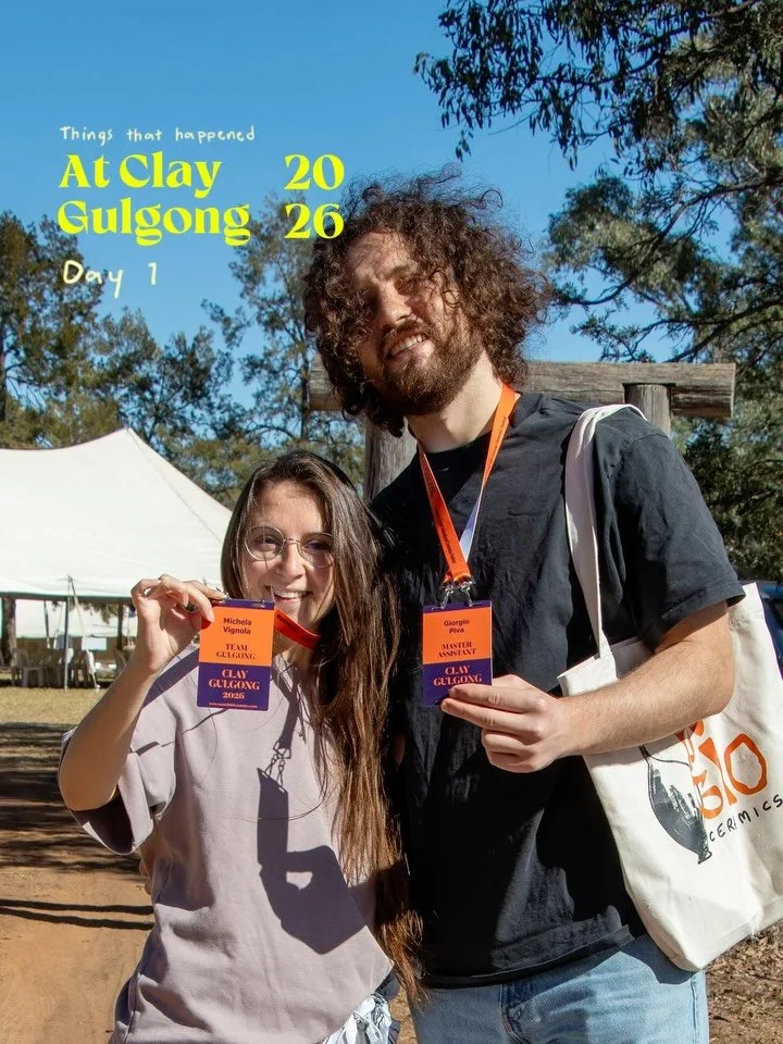 🏺🎉 What an amazing experience has been being here in Gulgong so far!
We&rsquo;ve altready met so many great ceramists, an incredible start ✨☺️

#claygulgong #ceramic #ceramicworld #australia