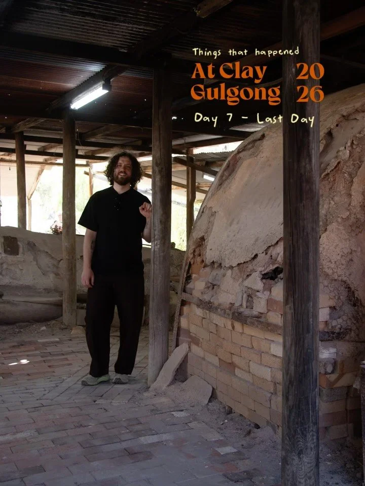 Goodbyes aren&rsquo;t easy&hellip; but the hardest they are, the most beautiful are the relationships you built!🥲

On the last day of Clay Gulgong 2026 we all went to Morning View for a picnic surrounded by ceramics and kilns 😍

We really enjoyed t