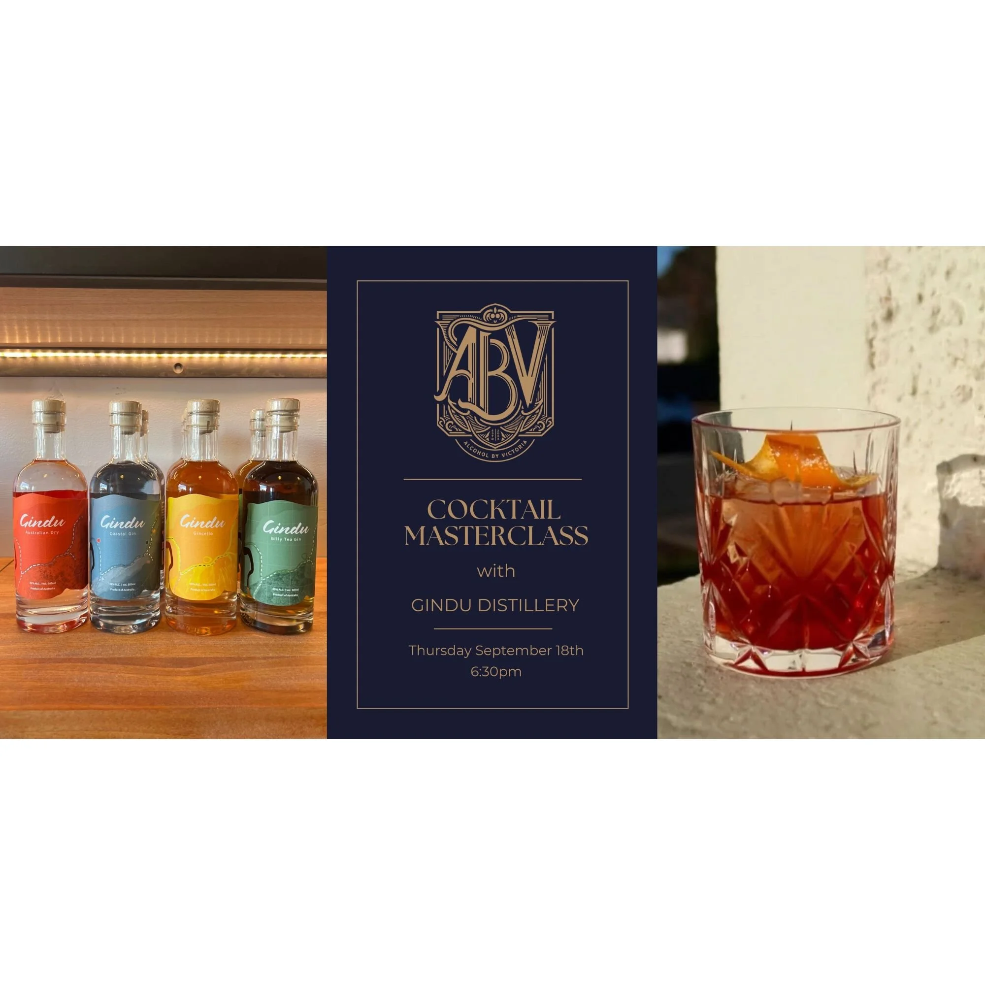 Gindu Distillery Cocktail Masterclass