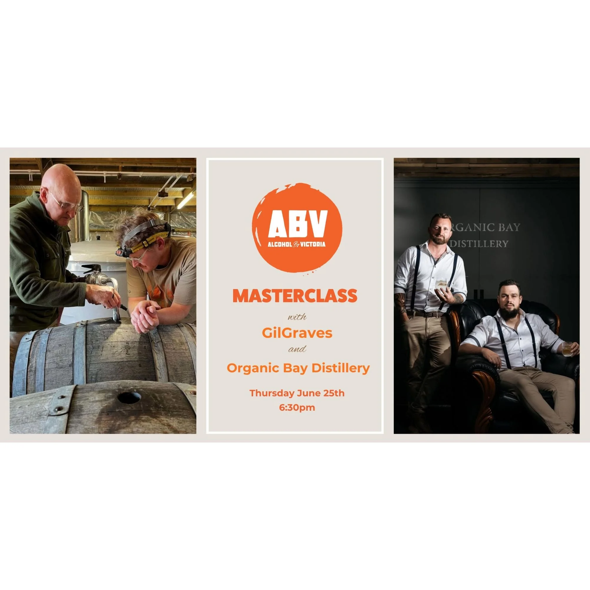 GilGraves x Organic Bay Distillery Masterclass