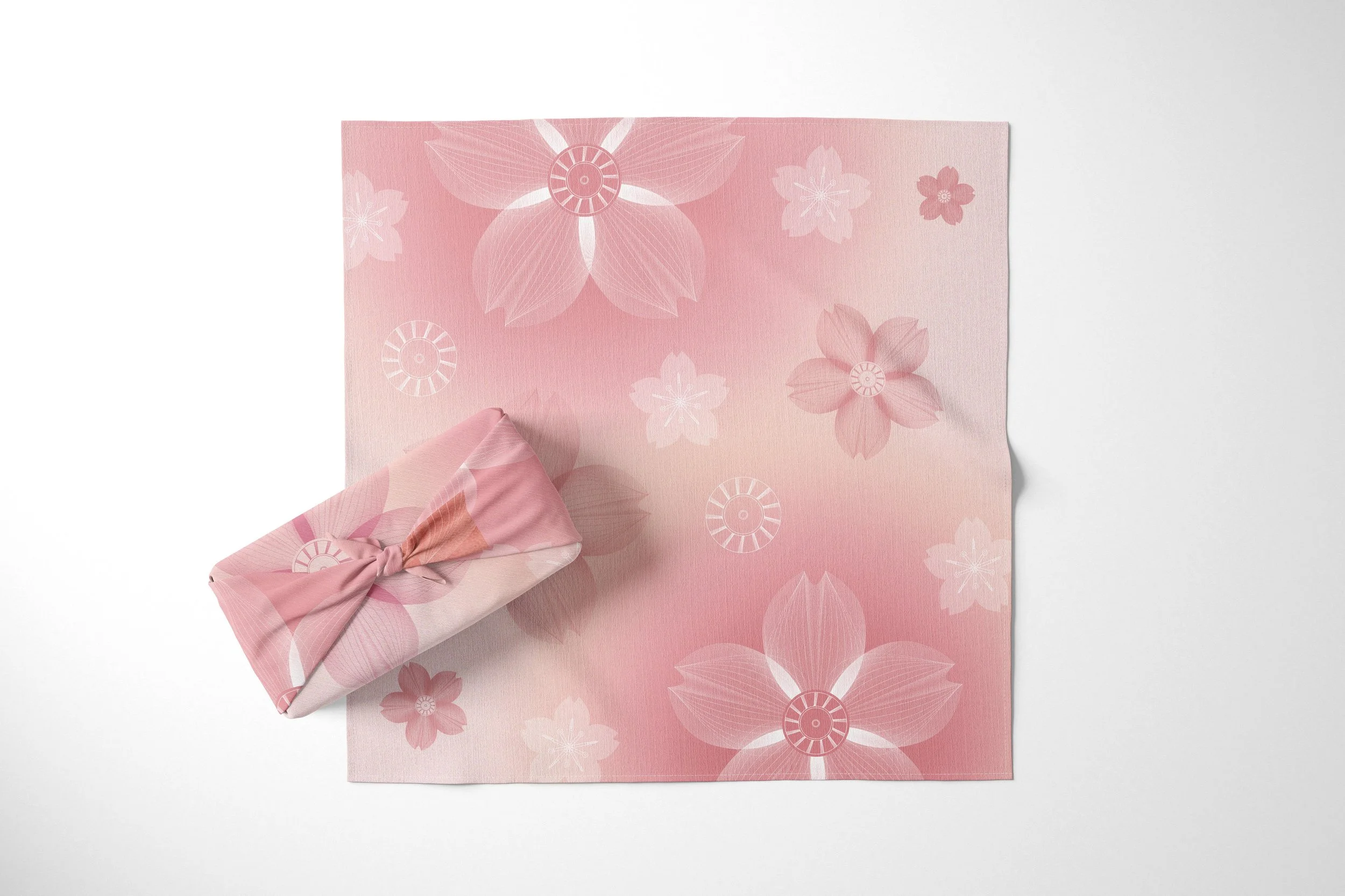 Sakura Box and Unwrapped Furoshiki.jpg