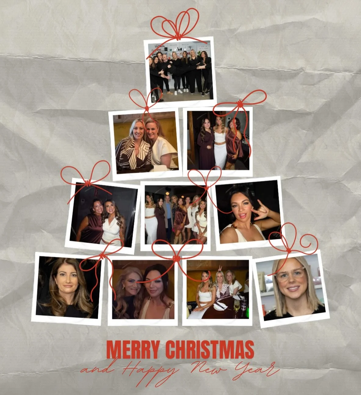 Merry Christmas &amp; A Happy New Year from the team at Scaffidi Hair Design.