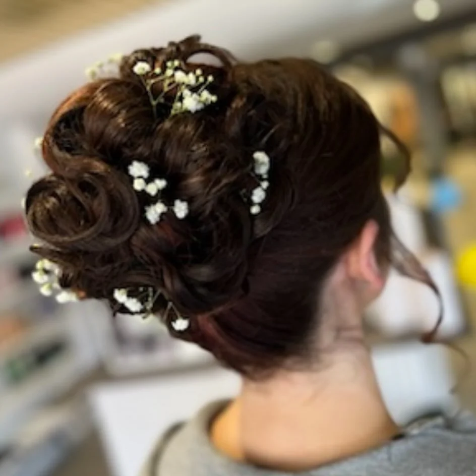 Book in for your next special event! @scaffidi.hair.design