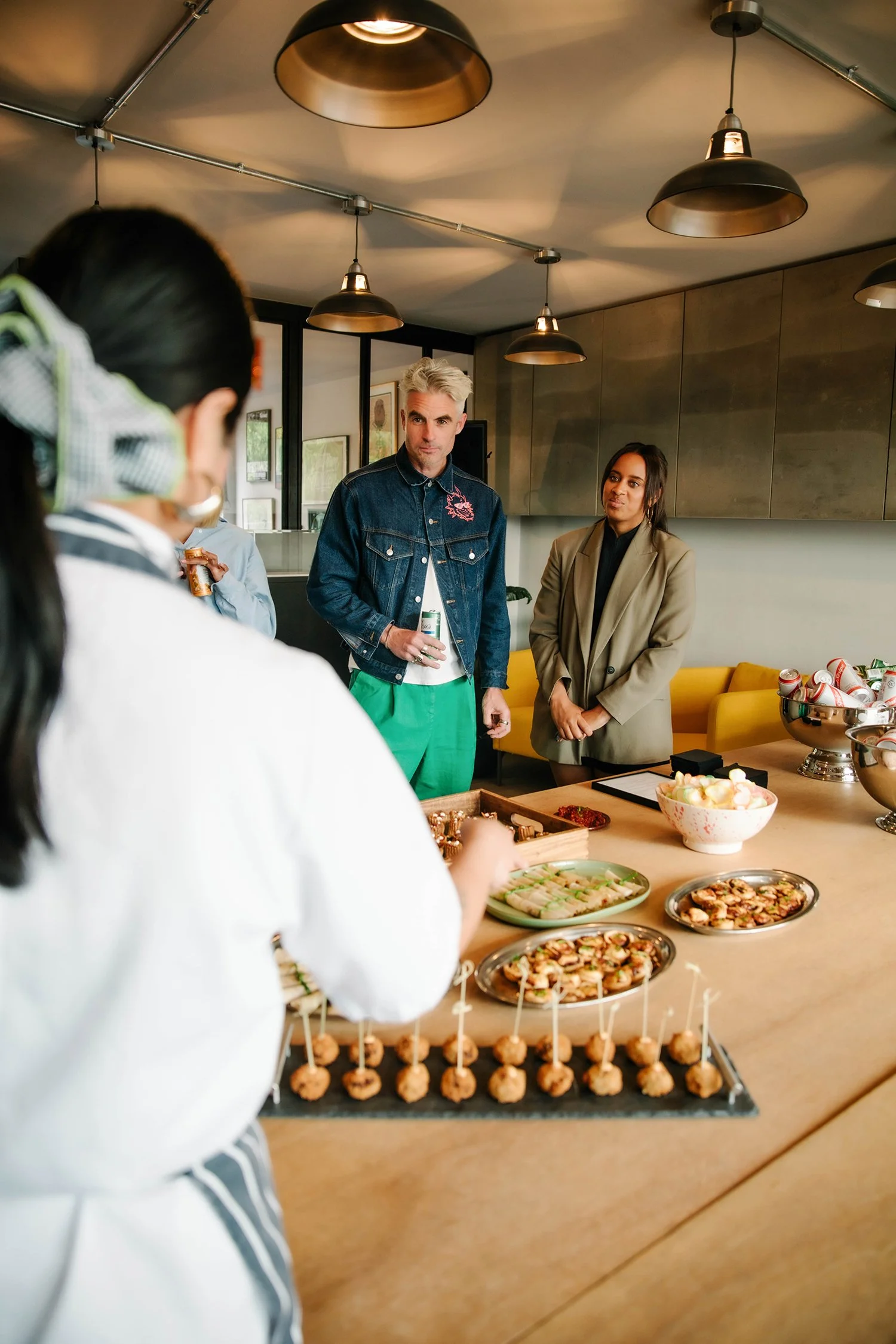 Bespoke food experience for luxury brand activation in London