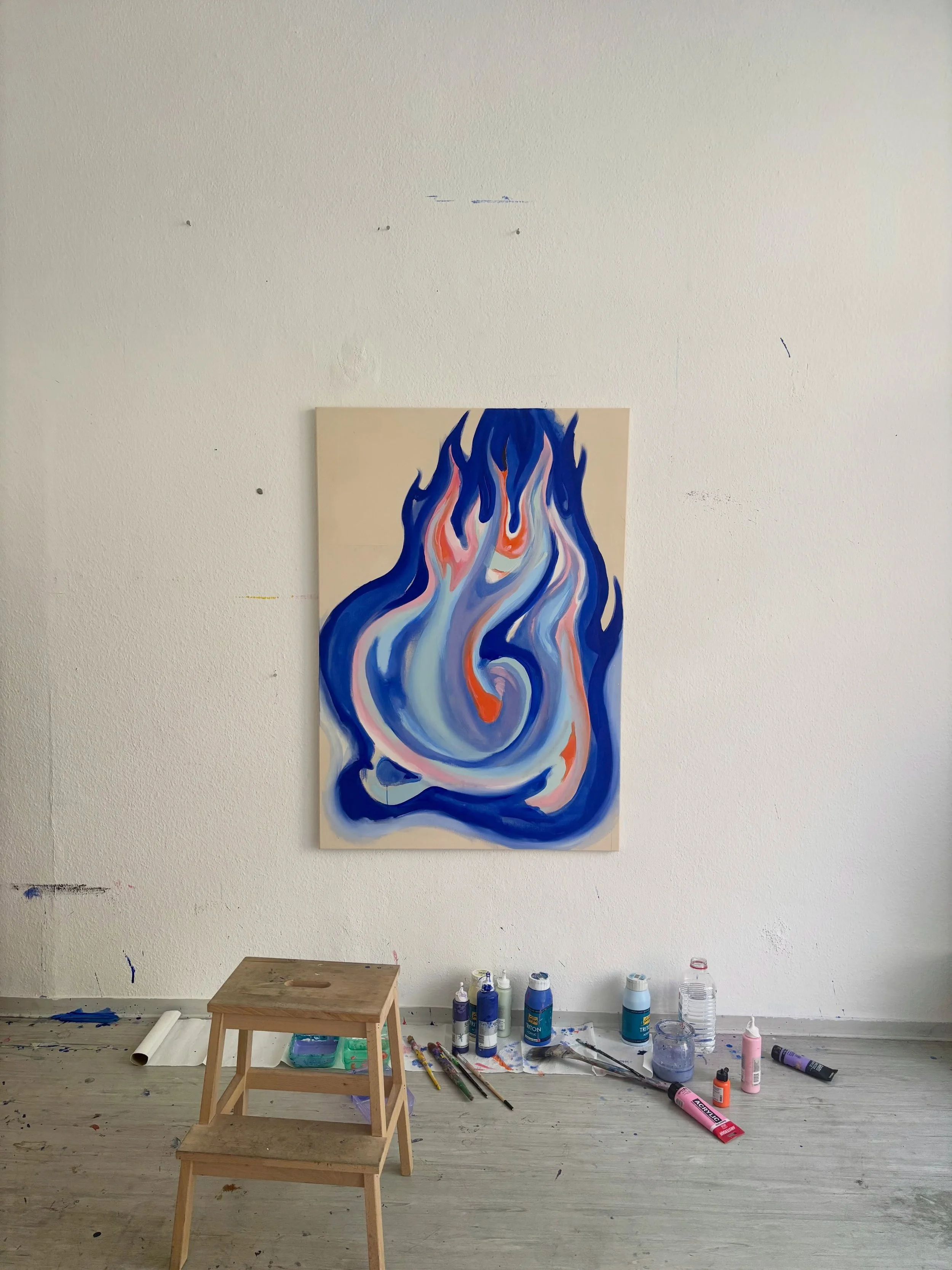 hot hot hot summer days in the studio + somewhere.