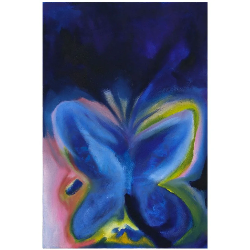 Blue Butterfly | 60x40cm | 2026