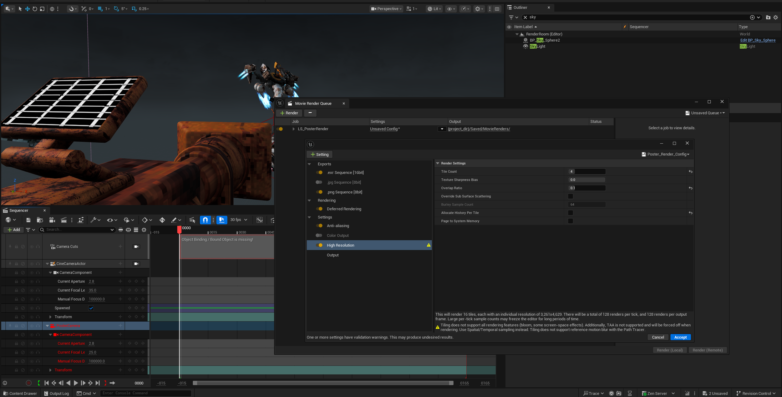 Render Settings that Worked