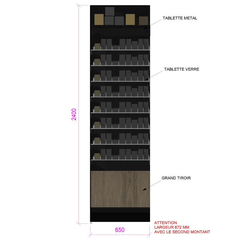 MM005-meuble-mural-linéaires-tabac-8-niveaux-verre-base-noir-coloris-chêne-nebraska-gris-vue-face-a2m-diffusion.jpg